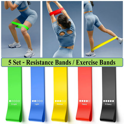 Multi 5 Level  Resistance Bands