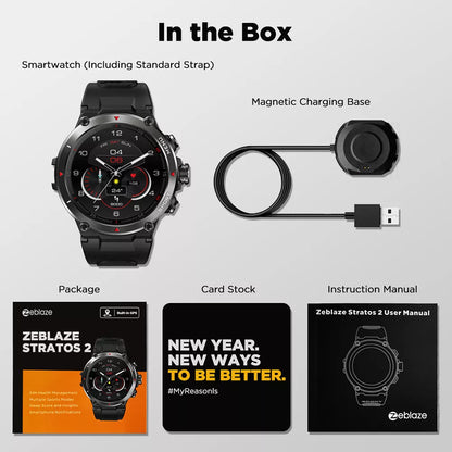 Zeblaze Stratos 2 GPS Smart Watch