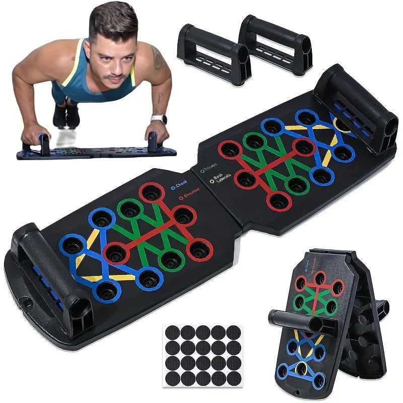 Portable Multifunctional Push-up Board Set.